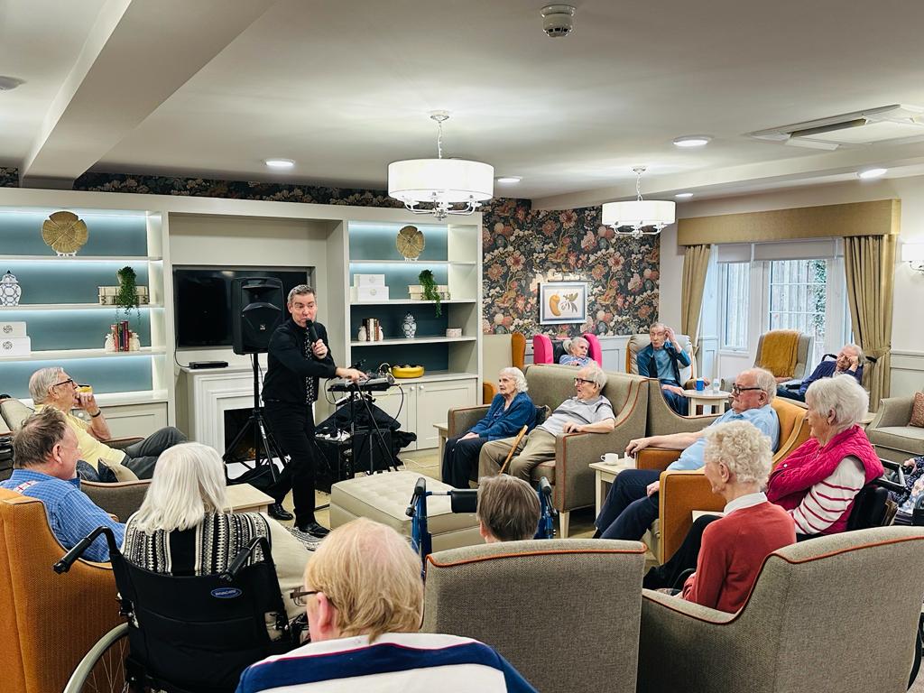 Live entertainment for community and residents at Summer Lane