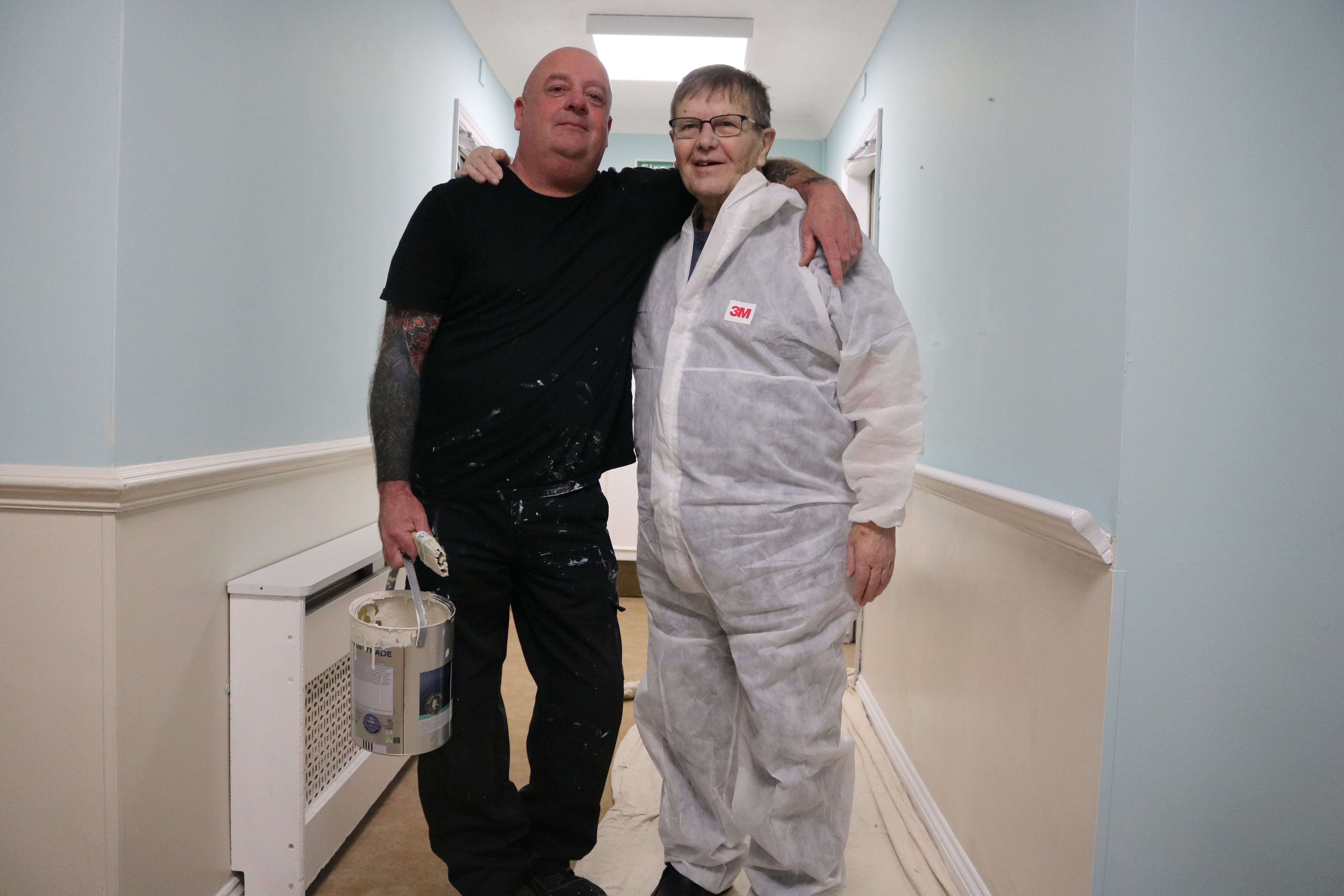 Resident John & Maintenance Man Craig